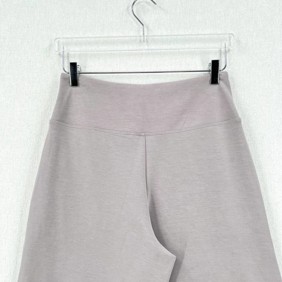 ATHLETA Pants Womens Small Light Gray Seasoft Wide Crop Tinsel Athletic Workout - Picture 7 of 16